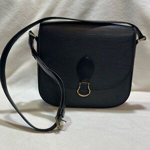 Louis Vuitton Saint Cloud Black Crossbody Bag AUTHENTIC